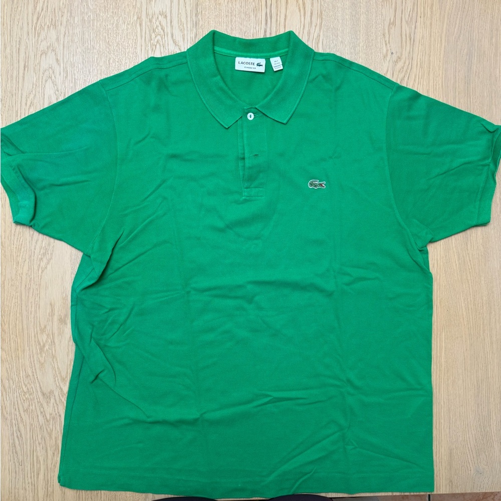 Lacoste Men's Vibrant Green Polo Shirt
